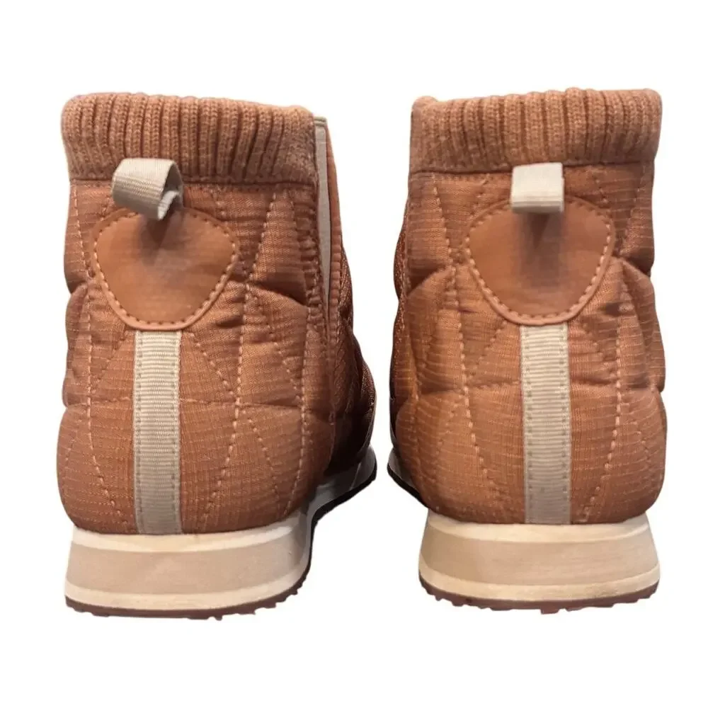 Teva Women's ReEmber Mid Platform Boots Slip-On Tan/Brown Slip-on Sz 9